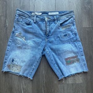 Anthropologie Pilcro and the Letterpress Jean shorts size 30